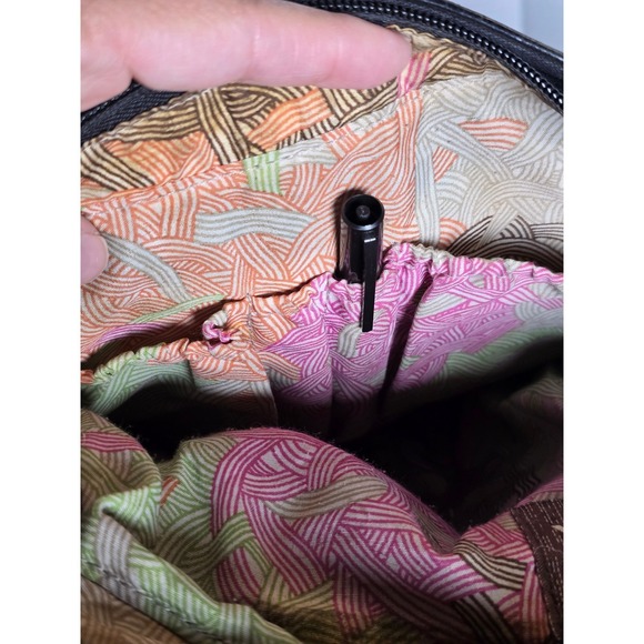 The Sak Black Leather Convertible Backpack Purse – Soft Pebbled Leather - Picture 10 of 16